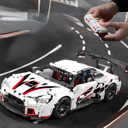 Velocity GT 1:14 Building Block RC Sports Car - 1209 Pieces