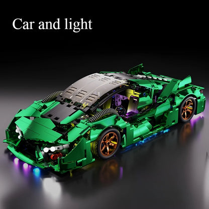 Apex Velocity 1:14 Supercar - Technical Racing Building Block Set